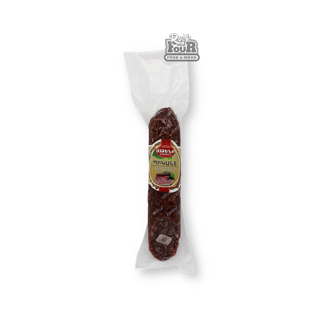 Raw smoked sausage "Atenk Spicy" 200g